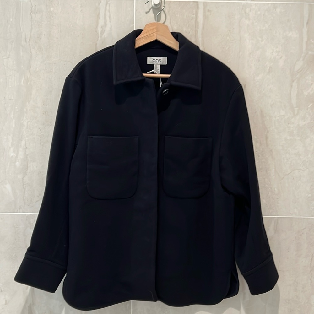 Cos boiled wool overshirt .Size XS